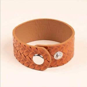 LEATHER Woven Bracelet